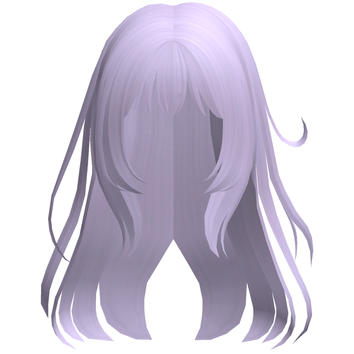purple wispy loose angelic anime hair
