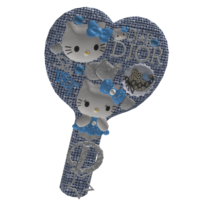  Ocean Blue Dior Kitty Mirror Roblox item