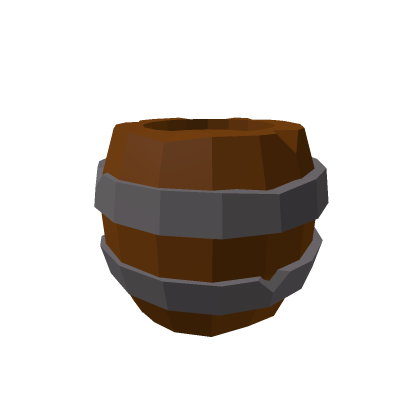 Low Poly Barrel by Doryad