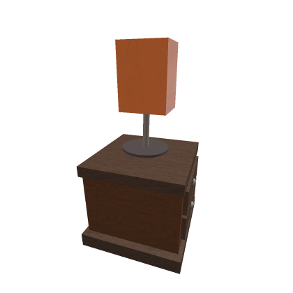 drawers with lamp 