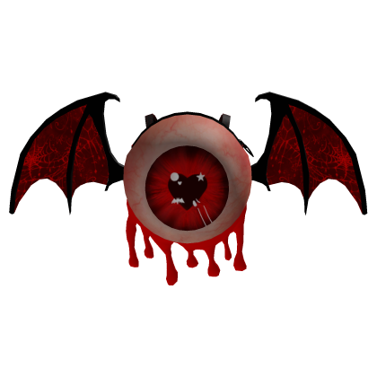 3.0 Vampire Bat Eyeball Backpack Halloween Cute