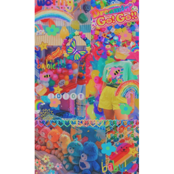 kidcore / indie kid room