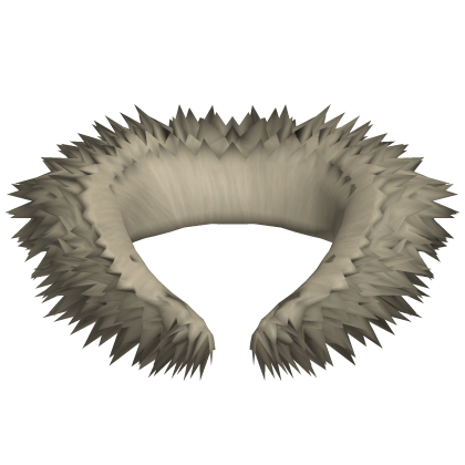 3.0 Realistic Y2K Neck Fur Collar Beige thumbnail