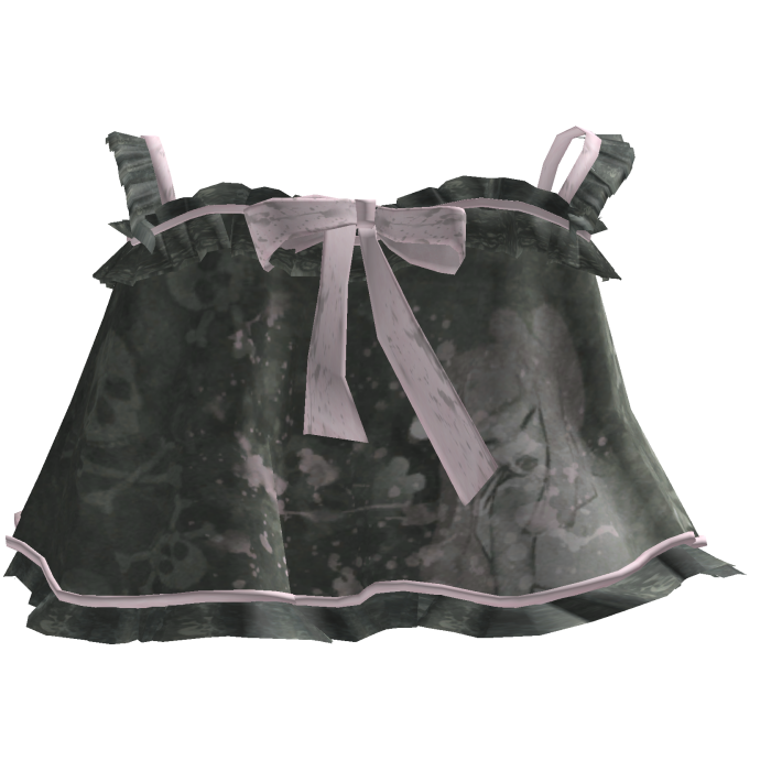 ruffeld cameo cutesy mini dress  ‘ .☘︎ ݁