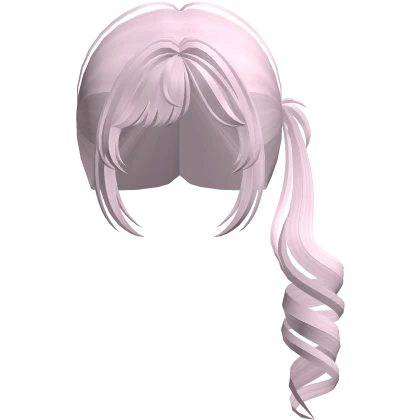 reipon♡ ♡ Gyaru Oversized Side Ponytail (Hot Pink) | Roblox Item