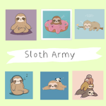 # Sloth Army!
