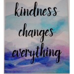 Show your kindness