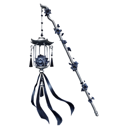 Midnight Ethereal Maximalist Lotus Flower Lantern