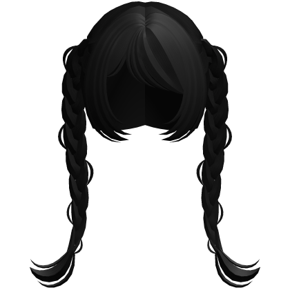 Popular Braided Egirl Autumn Hair in Black