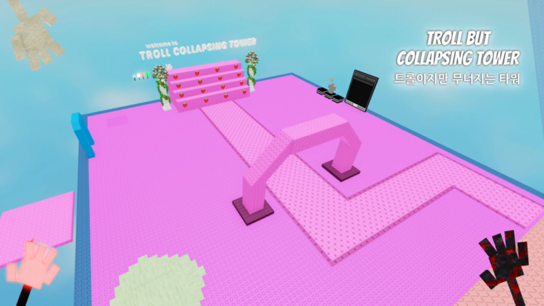 TROLL BUT COLLAPSING TOWER screenshot 2