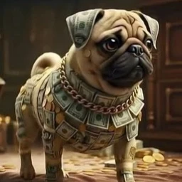 Line to Money Money Puggy! icon