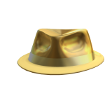 Gold Fedora