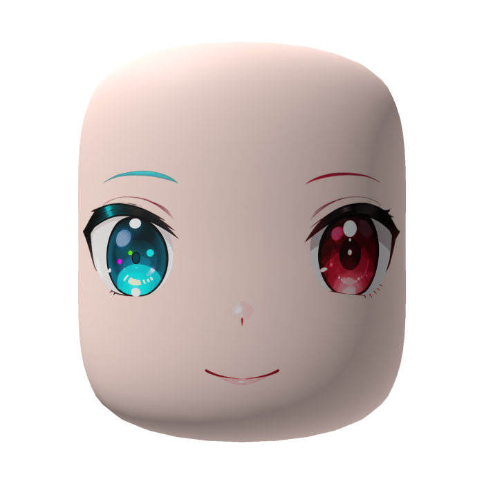 Miku|Teto Halfed Face