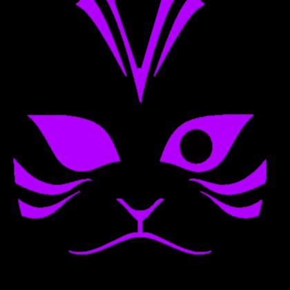 Mask Purple Roblox decal