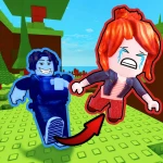 Kick Your Friend [2 Player Obby] Roblox game thumbnail