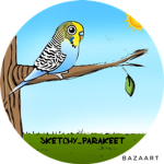 Sketchy Parakeets