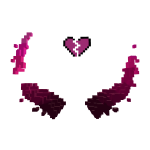 8-Bit Fallen Cupid Broken Horns