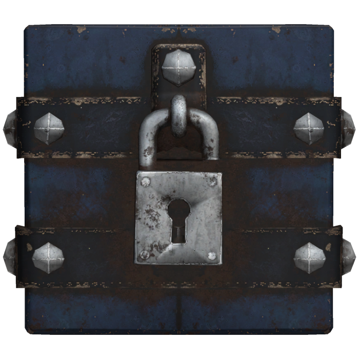 Blue Locked Shoulder Chest (Left)