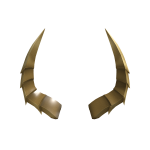 [ pbr gift ] Gold Horns