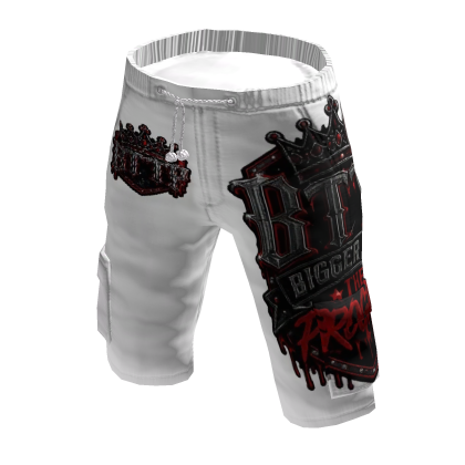 BTTP WHITE SHORTS thumbnail