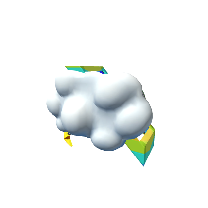 Cloud Messenger Bag Roblox item
