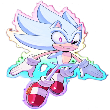 Cool Hyper Sonic Roblox decal