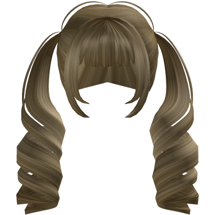 bratty twintails curl dirty blonde Roblox item