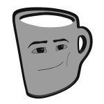 Peculiar Man Mug Pin