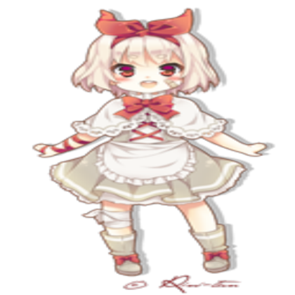 Kawaii Chibi anime girl Roblox decal