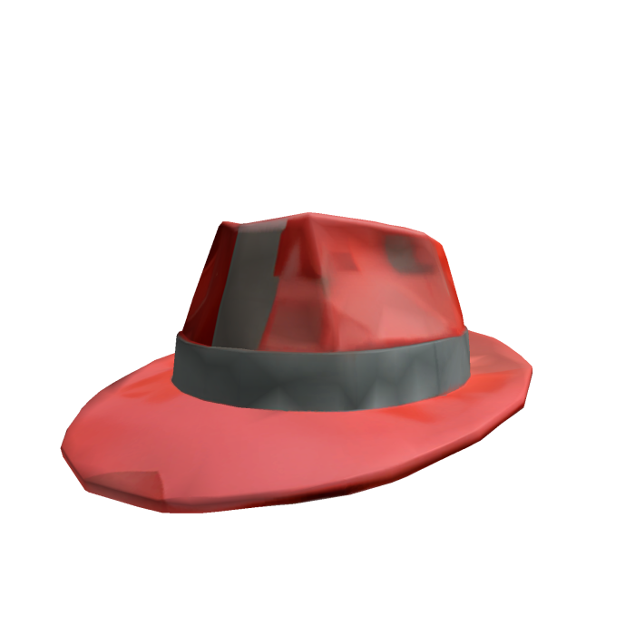 Red Sparkle Time Fedora
