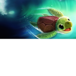 Tommy turtle plays