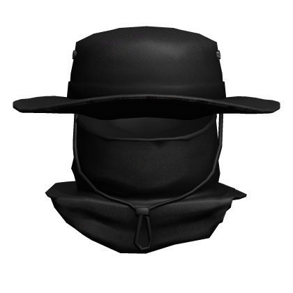 Balaclava Fisher Hat Black