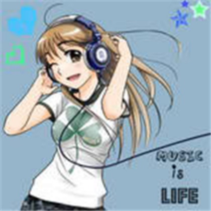 Music is my life Roblox decal