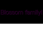 The blossom familyyy