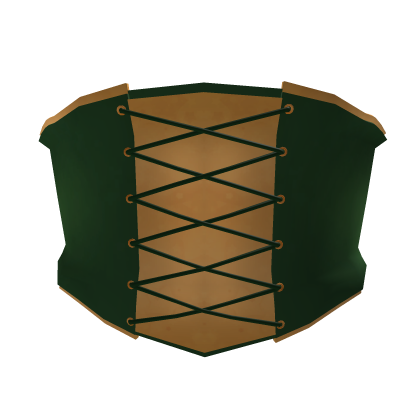 🎭 Jester's Corset - Green & Gold [2.0]