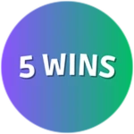 5 Wins Roblox badge thumbnail