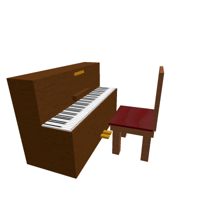 Piano whit chair