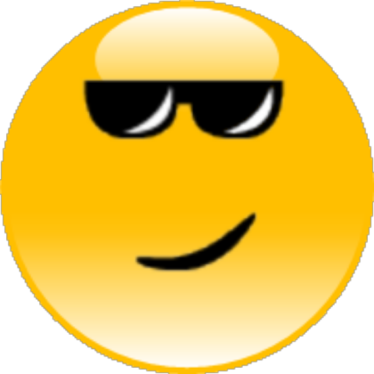 ROBLOX cool emoji Roblox decal