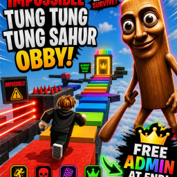 Impossible Tung Tung Sahur Obby (ADMIN AT END)
