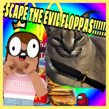 ESCAPE the KILLER FLOPPAS in MCDONALD'S!!!!!!!!!!!