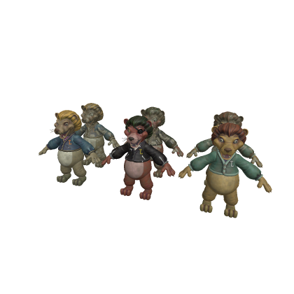 FNAF - Secret of the Mimic - Lion Mascot