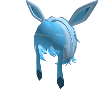 Glaceon Lowpoly Hair + Ears [Trainer]