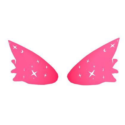 Red Cosmic Wolf Ears Neon Roblox item