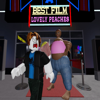 LOVELY PEACHES AT THE MOVIES🍿 🎞🎥