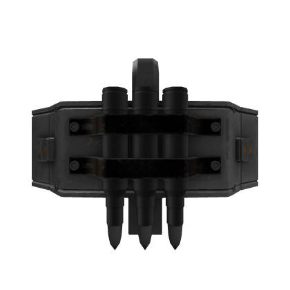 Augmented Soldier's Black Sniper Shoulder R