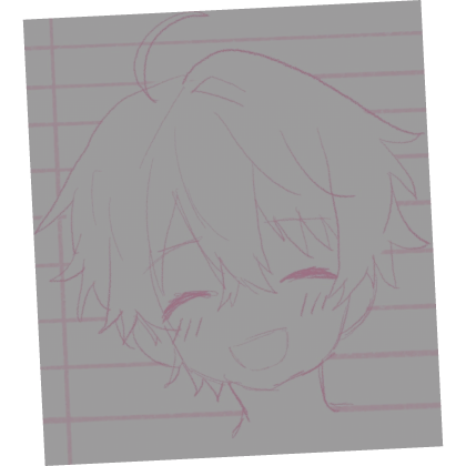 ♡ his anime sticky note