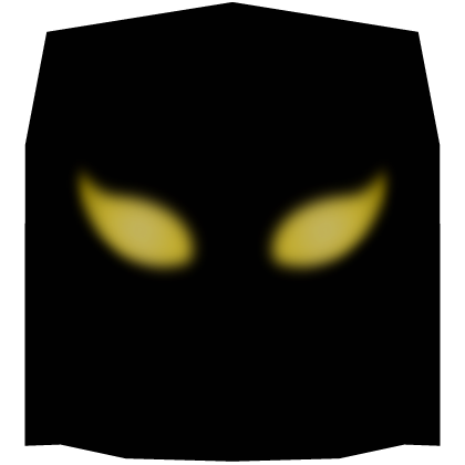 2D Dominus Eyes - Amarelo Brilhante (malha original) - Roblox