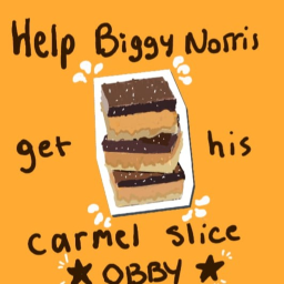 [OBBY] Help Biggy Norris get his carmel slice
