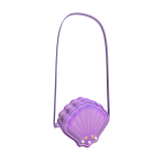 Purple Mermaid Princess Purse
