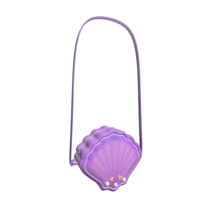 Purple Mermaid Princess Purse thumbnail